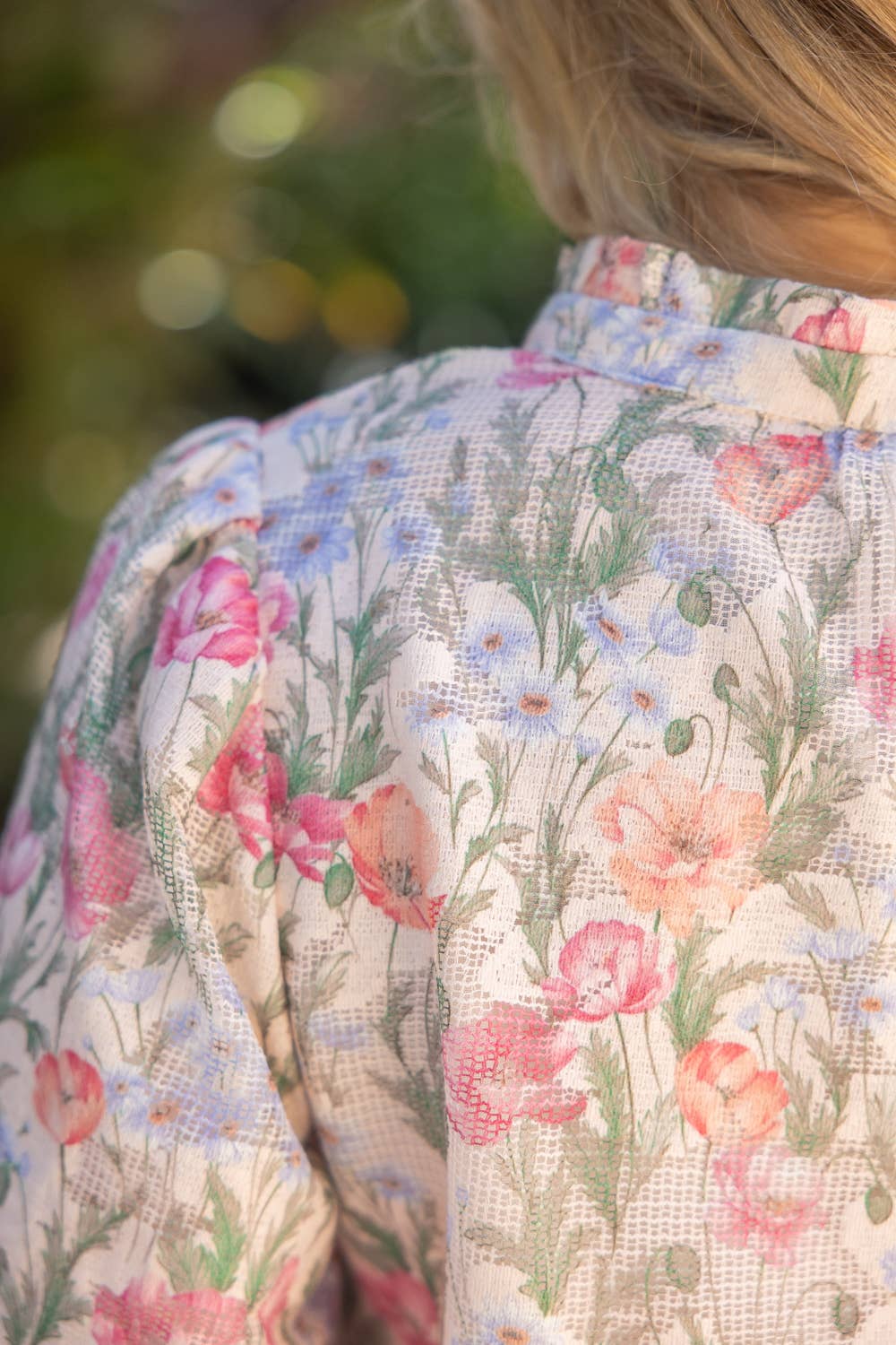 Blushed Barbie Floral Print Top