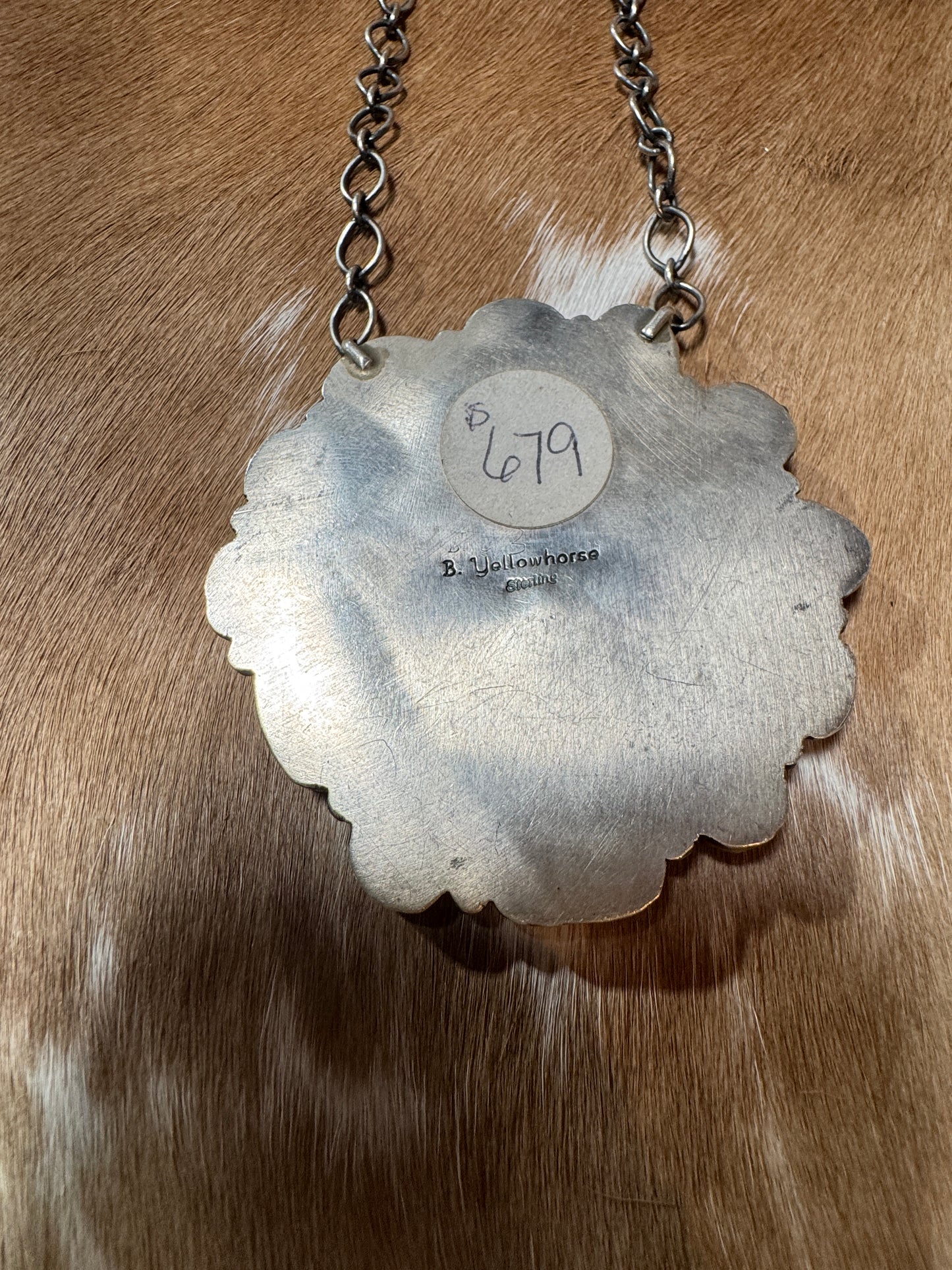 White Buffalo Statement Necklace