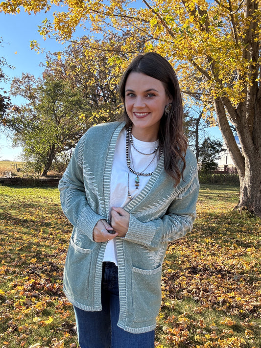 SIERRA SPRINGS CARDIGAN (two colors)