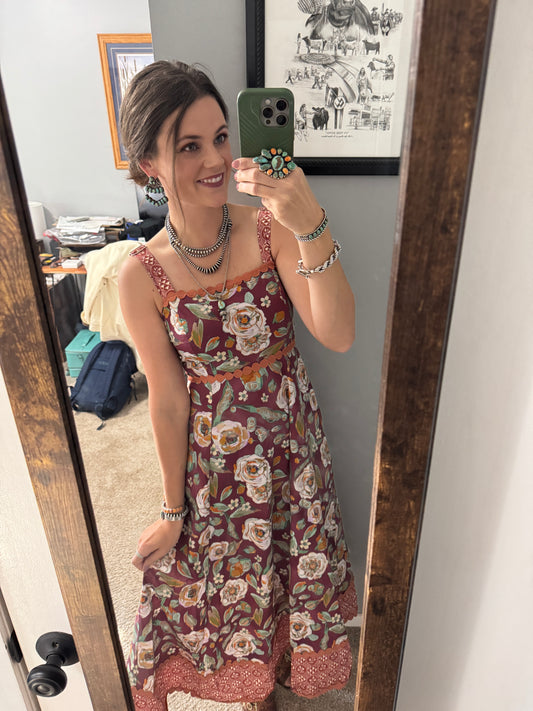 That Floral Feelin’ Maxi Dress