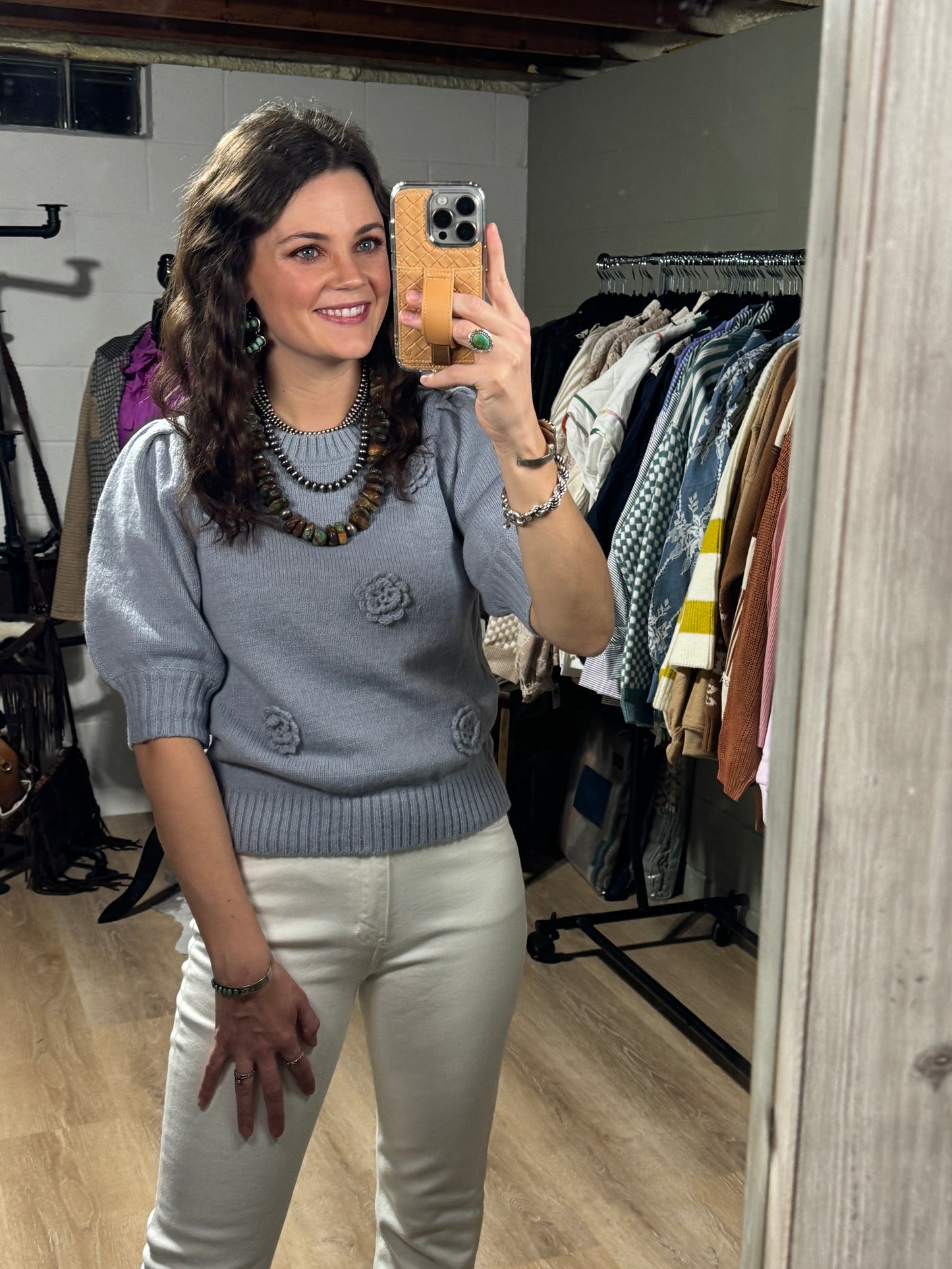 Extended Sizing - The Gardenia Knit Blouse