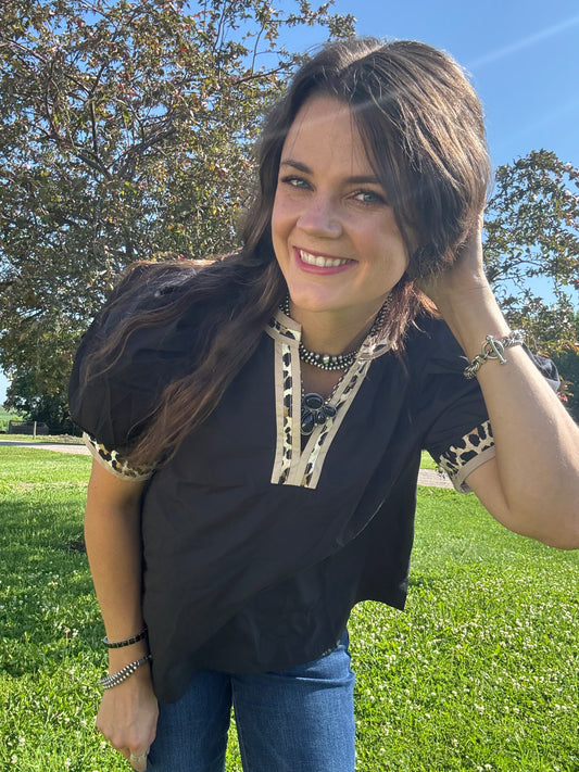 The Back to Black Blouse (Full Size Run)