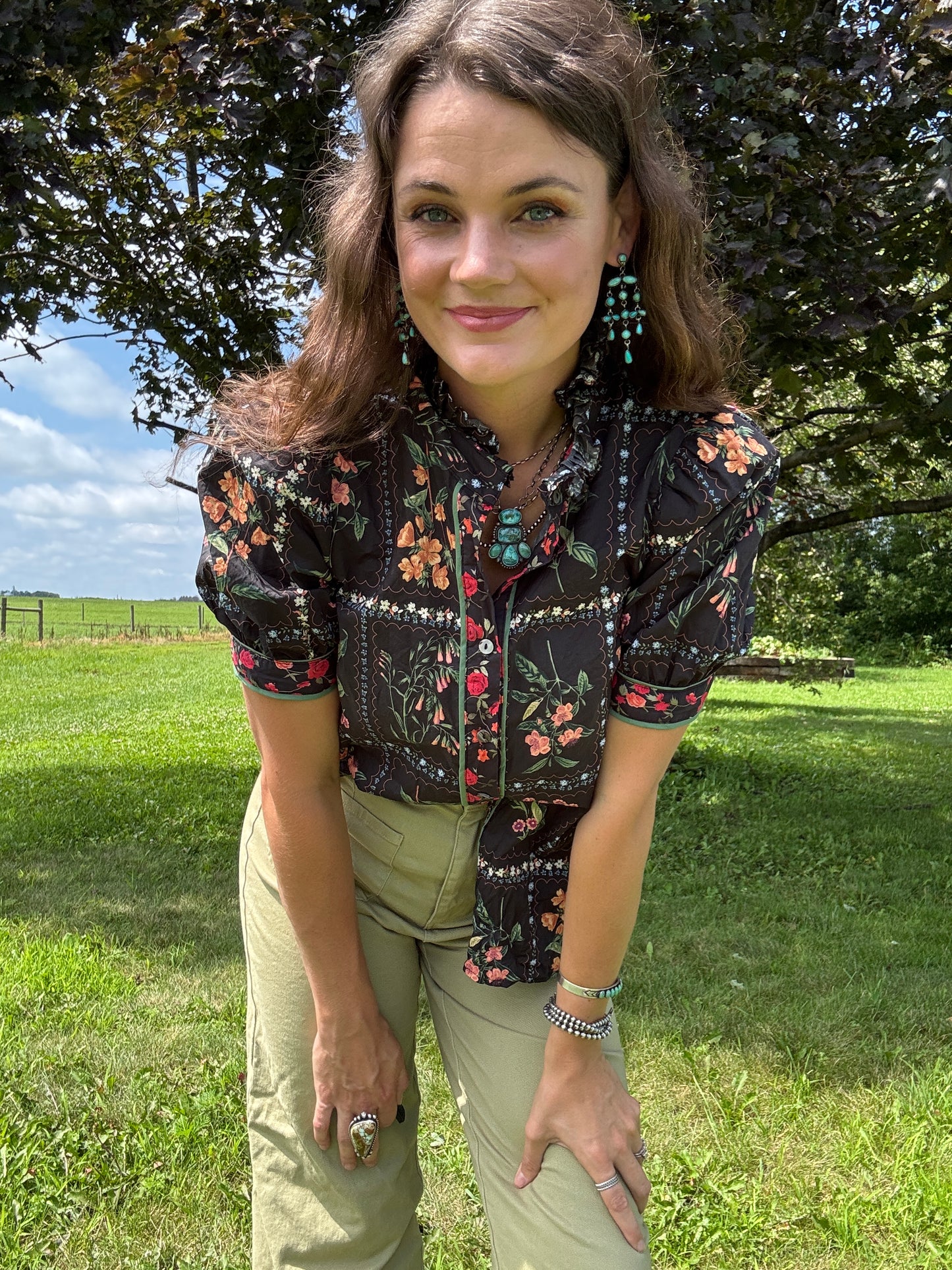 The Manhattan Blouse