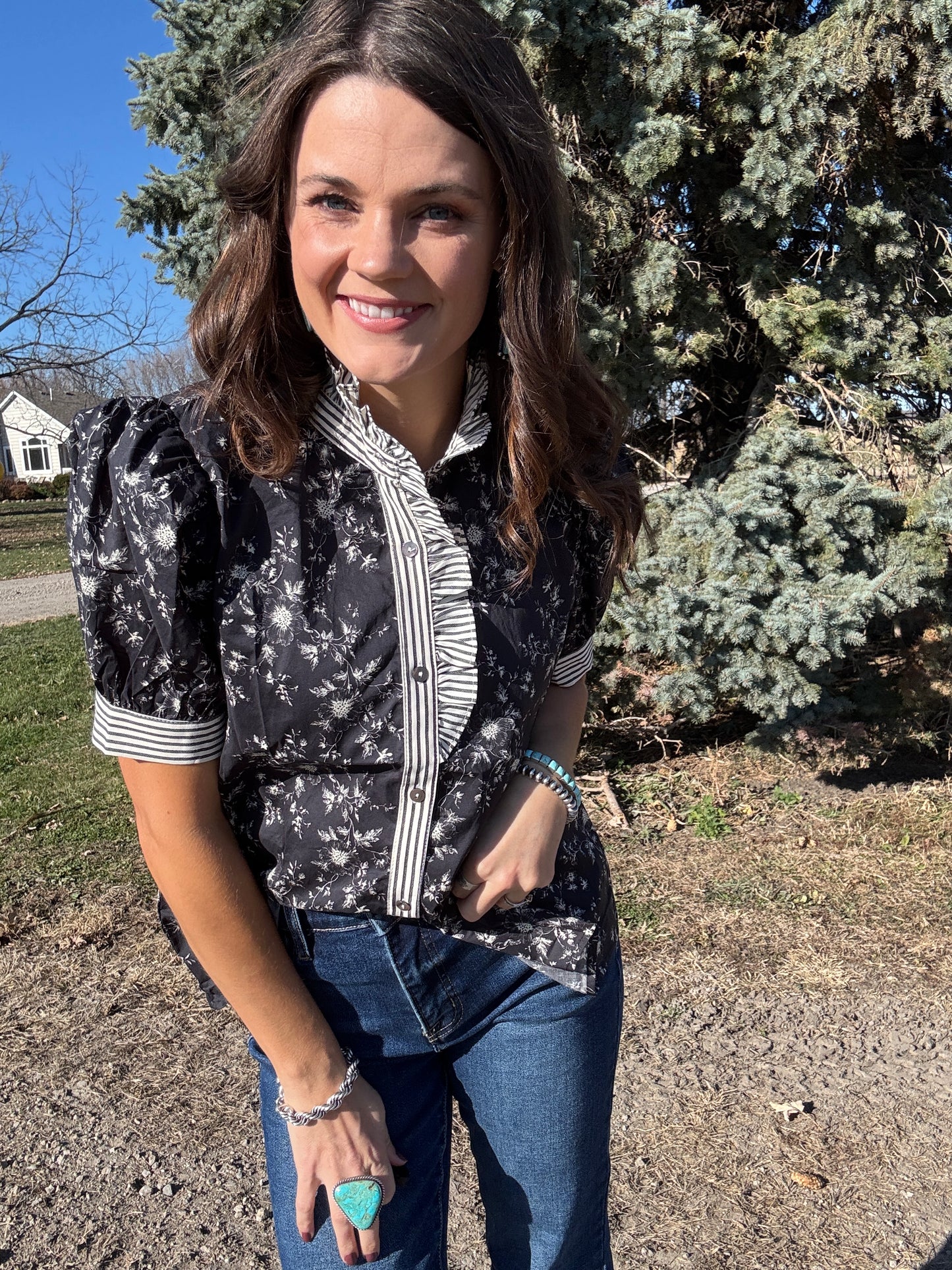 The Sweet Alyssum Blouse (Full Size Run)