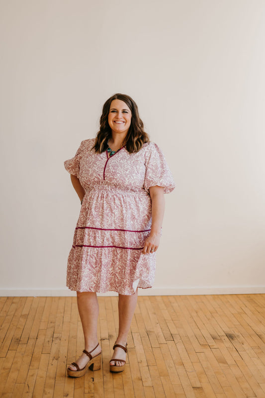 Extended Sizing - The Carnation Dress