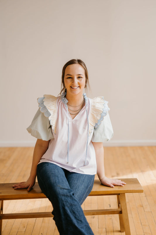 The Pretty in Pink Blouse