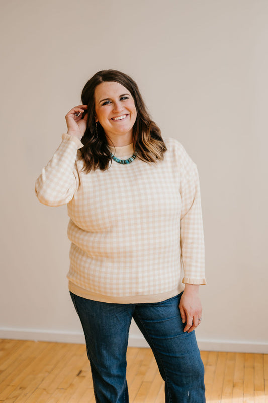 Extended Sizes - The Sunny Knit Sweater