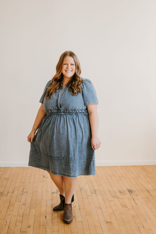 Extended Sizing - The Hydrangea Dress
