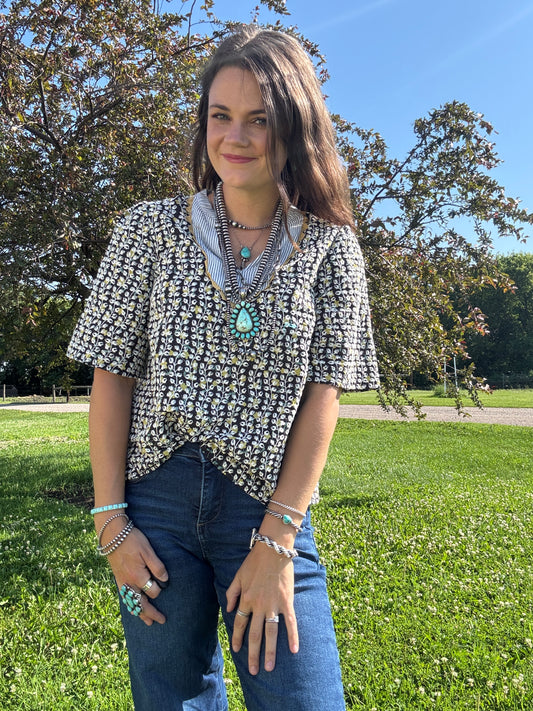 The Espresso Martini Blouse