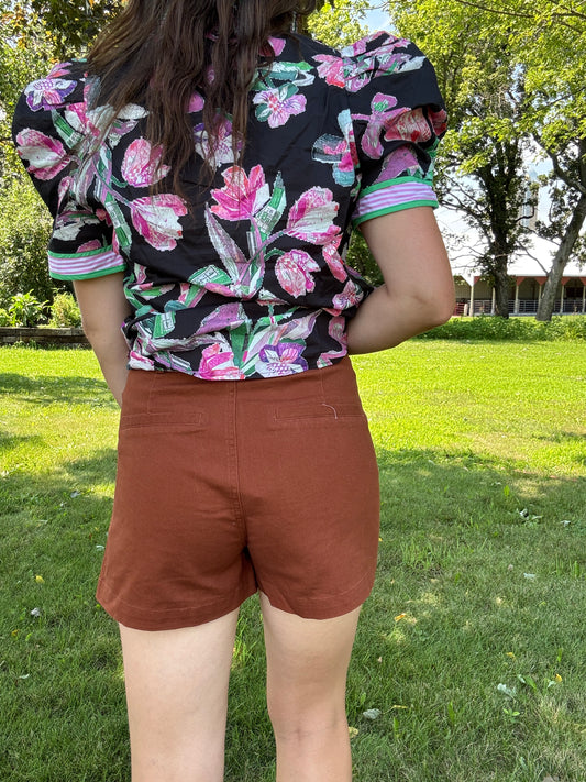 The Aries Chestnut Shorts