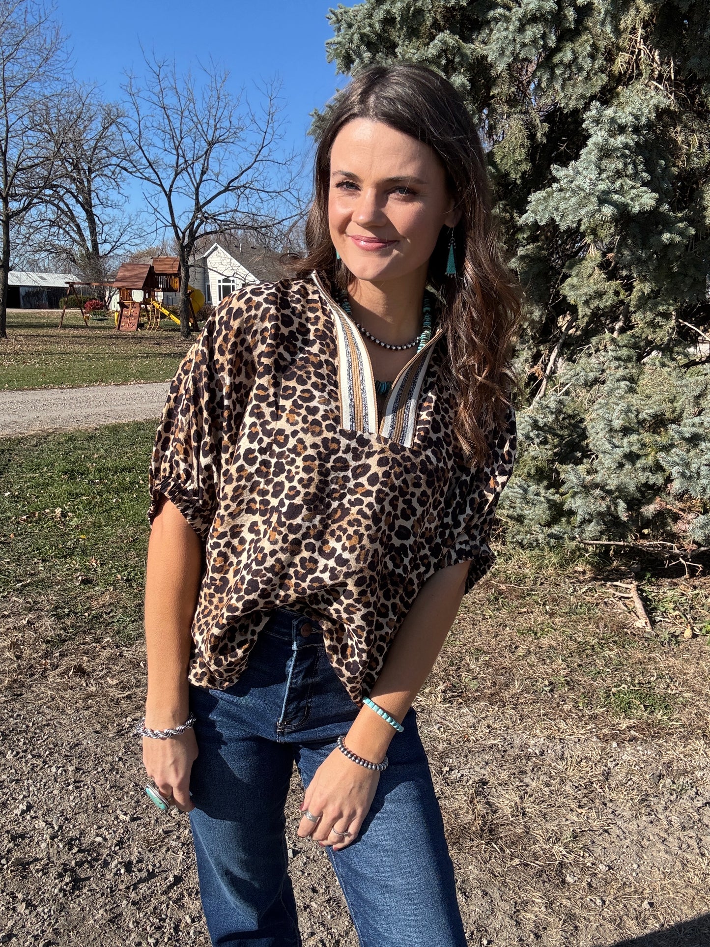 The Cheetah-liscous Blouse (Full Size Run)