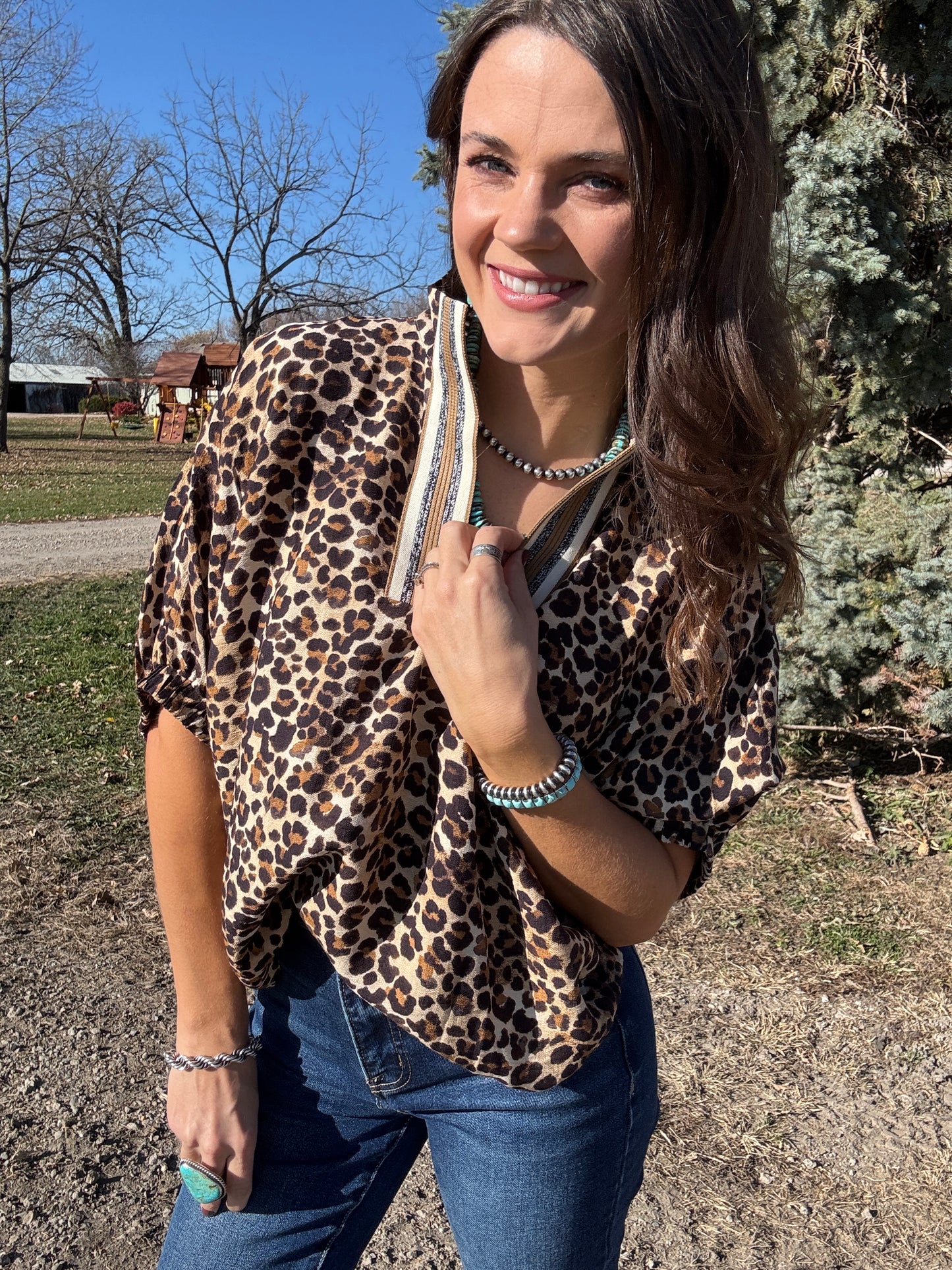 The Cheetah-liscous Blouse (Full Size Run)