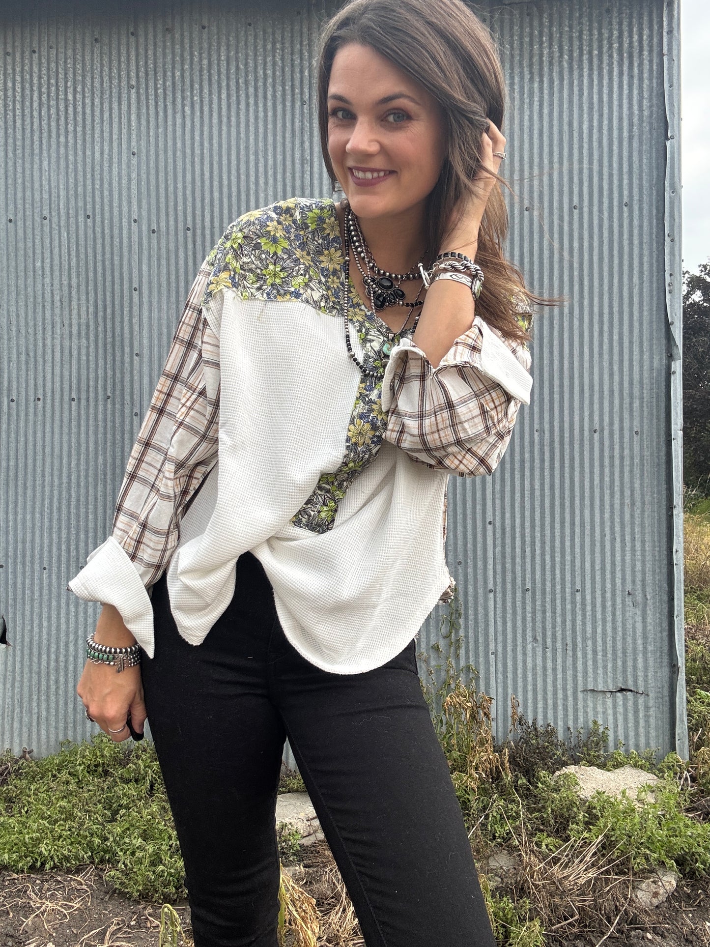 The Penny Plaid Thermal