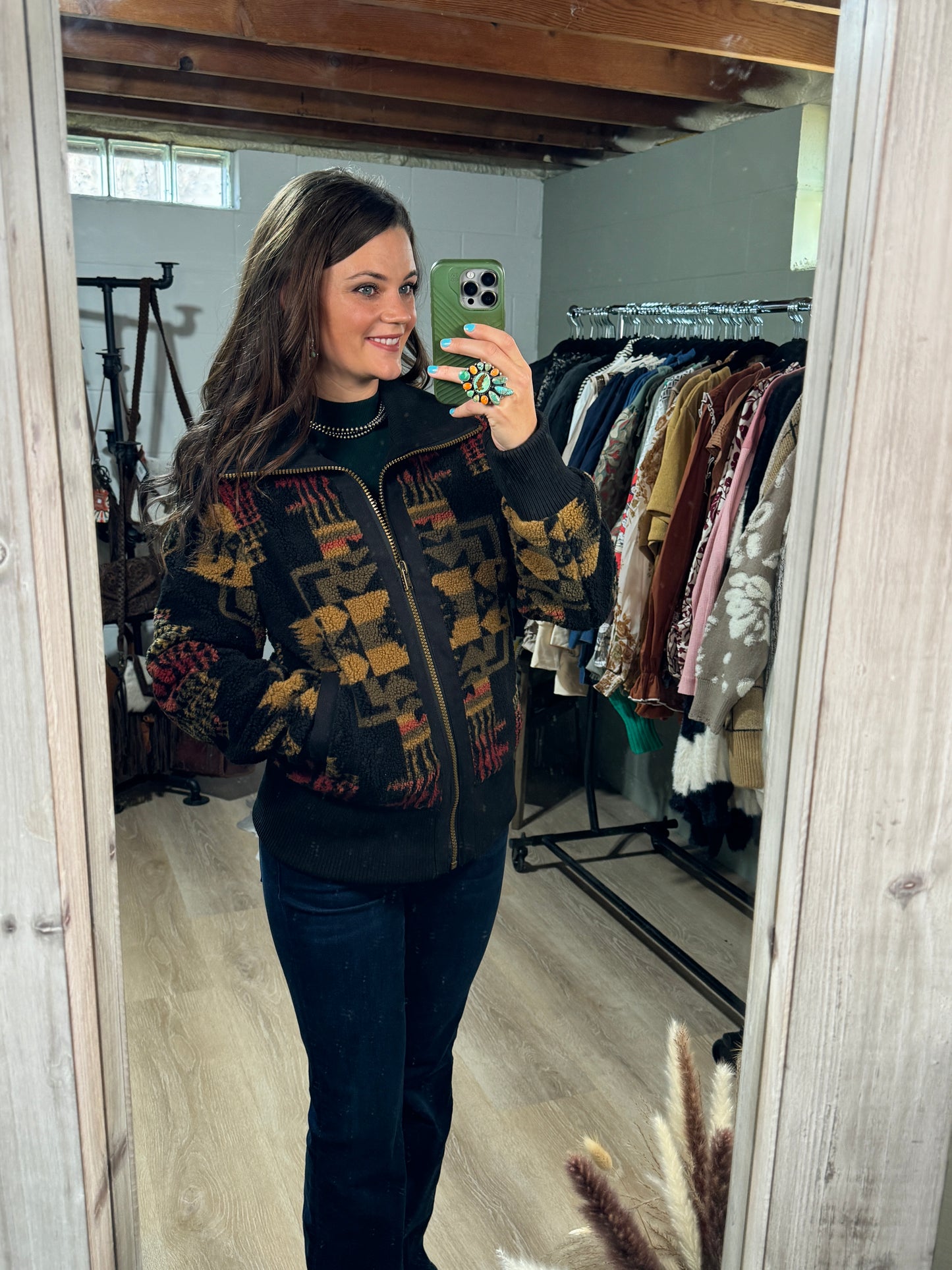 Pendleton Foxglove Range Fleece Bomber