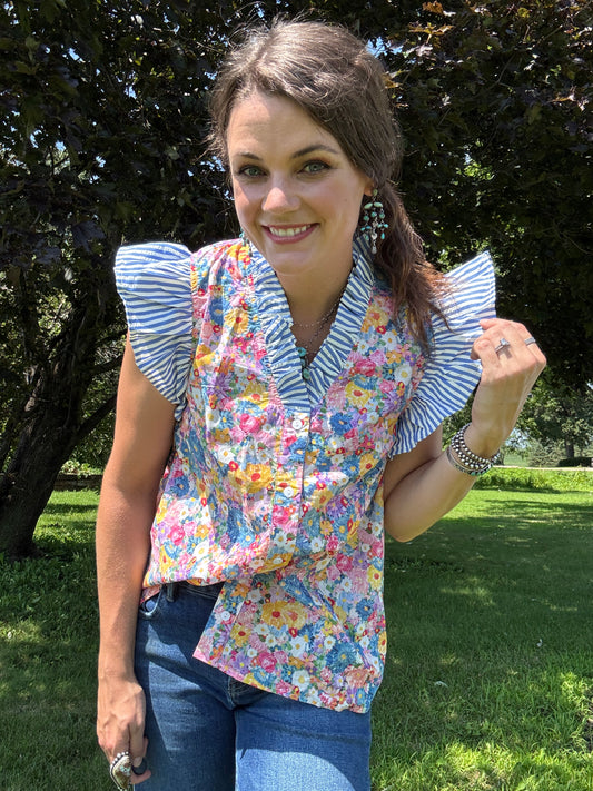 The Cosmopolitan Blouse