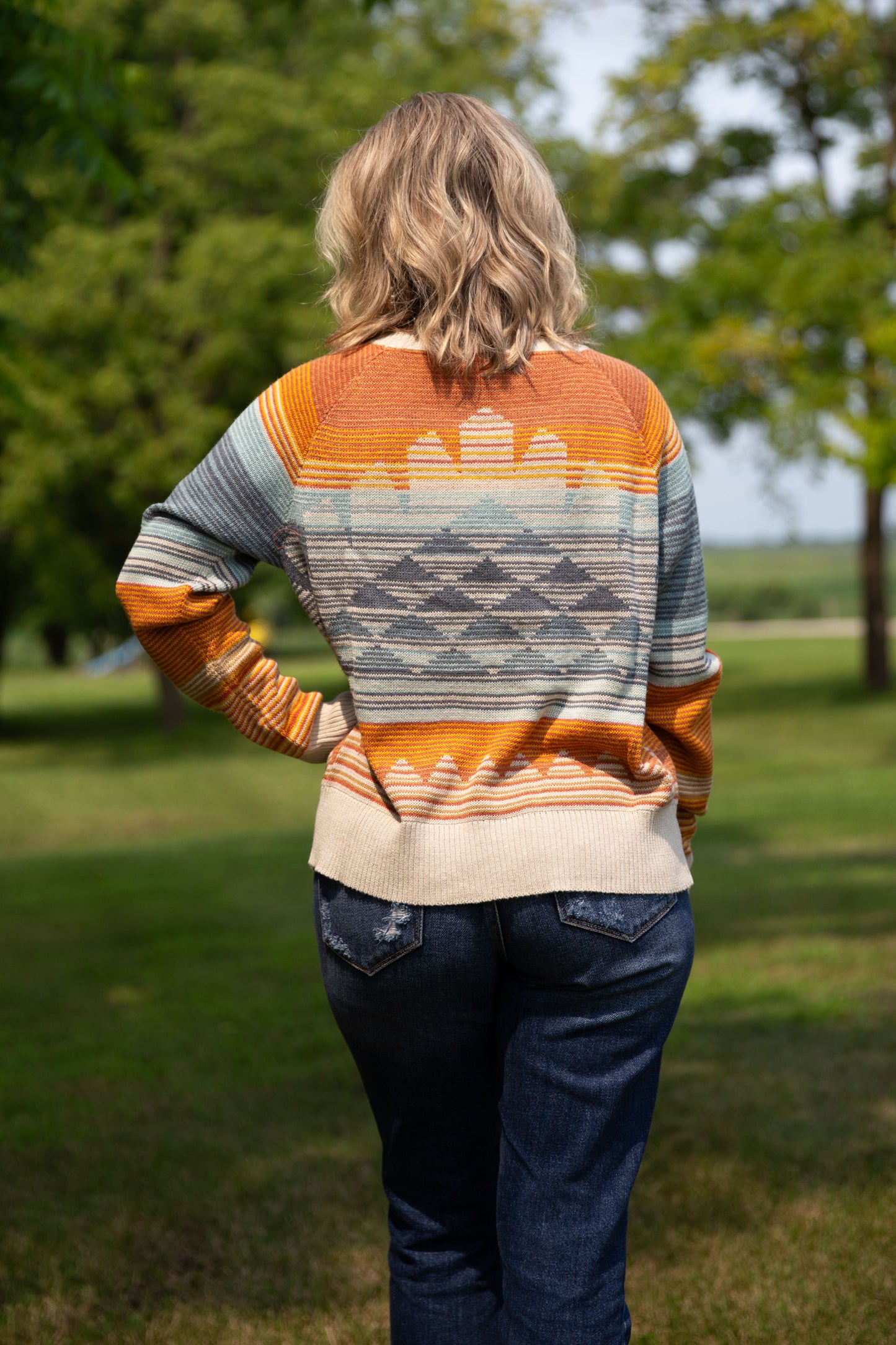 Pendleton Raglan Cotton Sweater