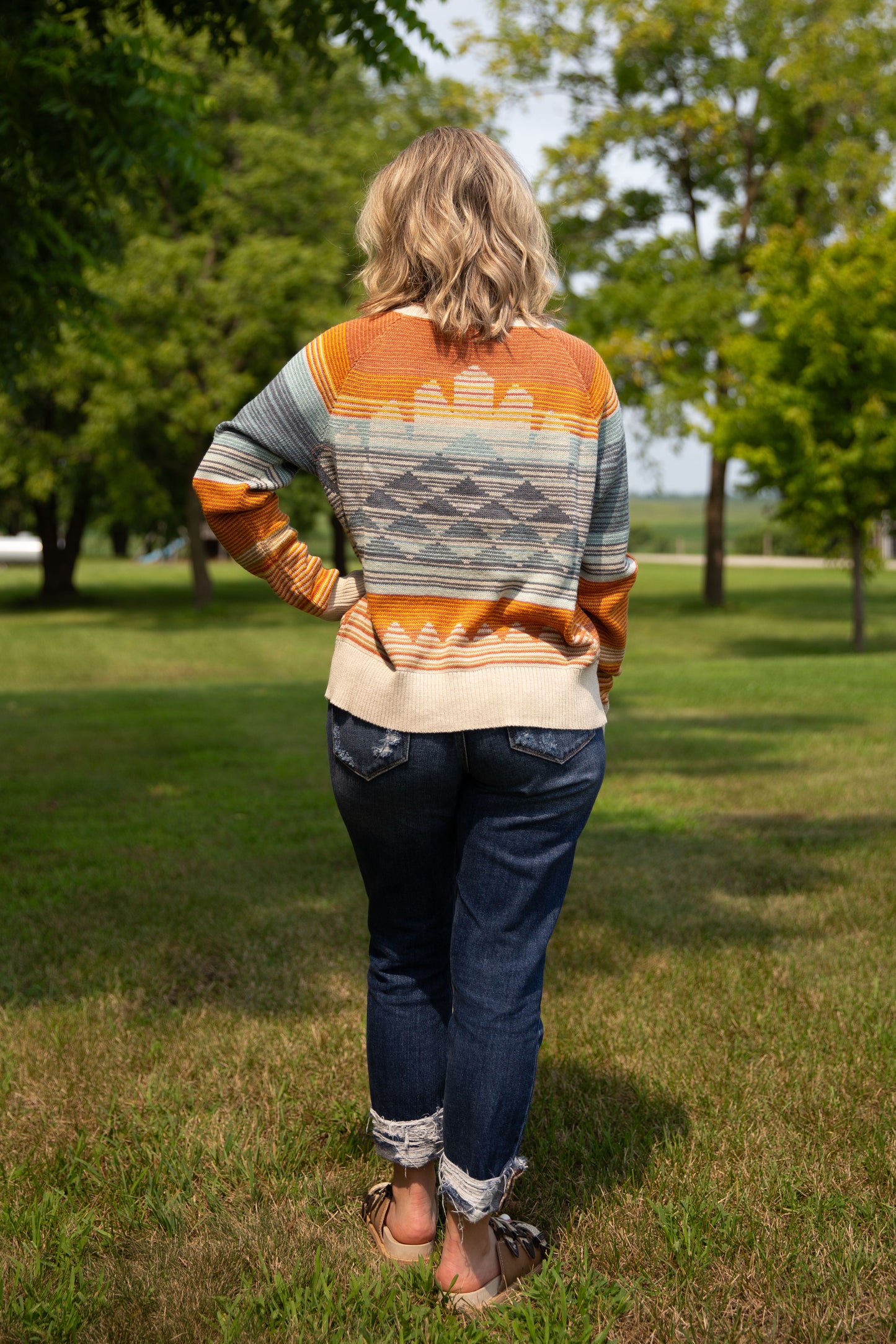 Pendleton Raglan Cotton Sweater