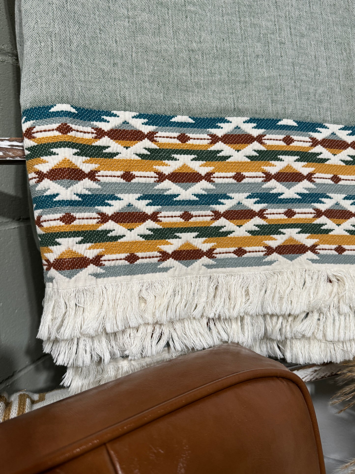 Pendleton Fringed Cotton Throw