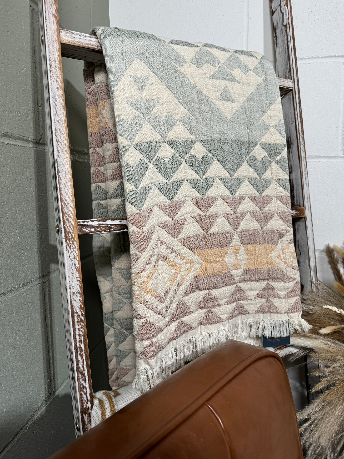 Pendleton Fringed Cotton Throw