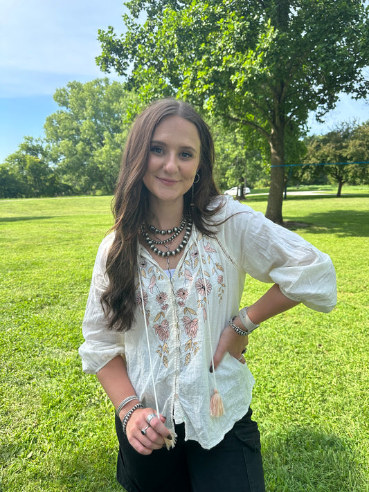 The Pink Cadillac Blouse