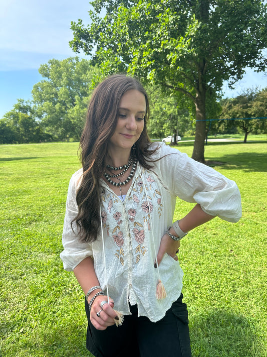 The Pink Cadillac Blouse