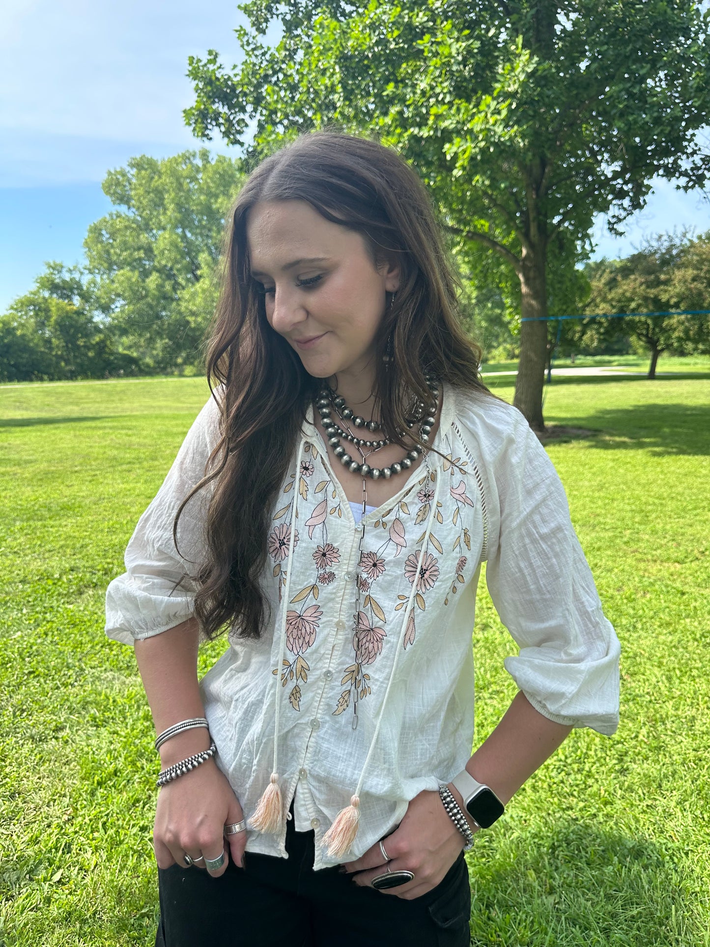 The Pink Cadillac Blouse