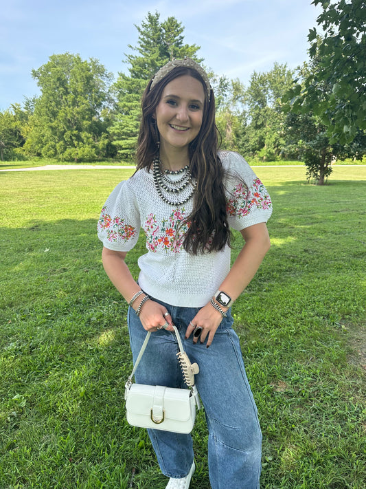 The Napa Valley Blouse (Medium and Large)