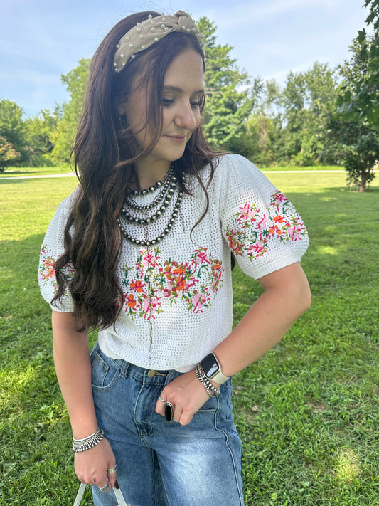 The Napa Valley Blouse (Medium and Large)