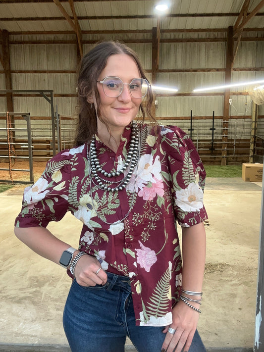 The Whiskey Bent Blouse (Full Size Run)