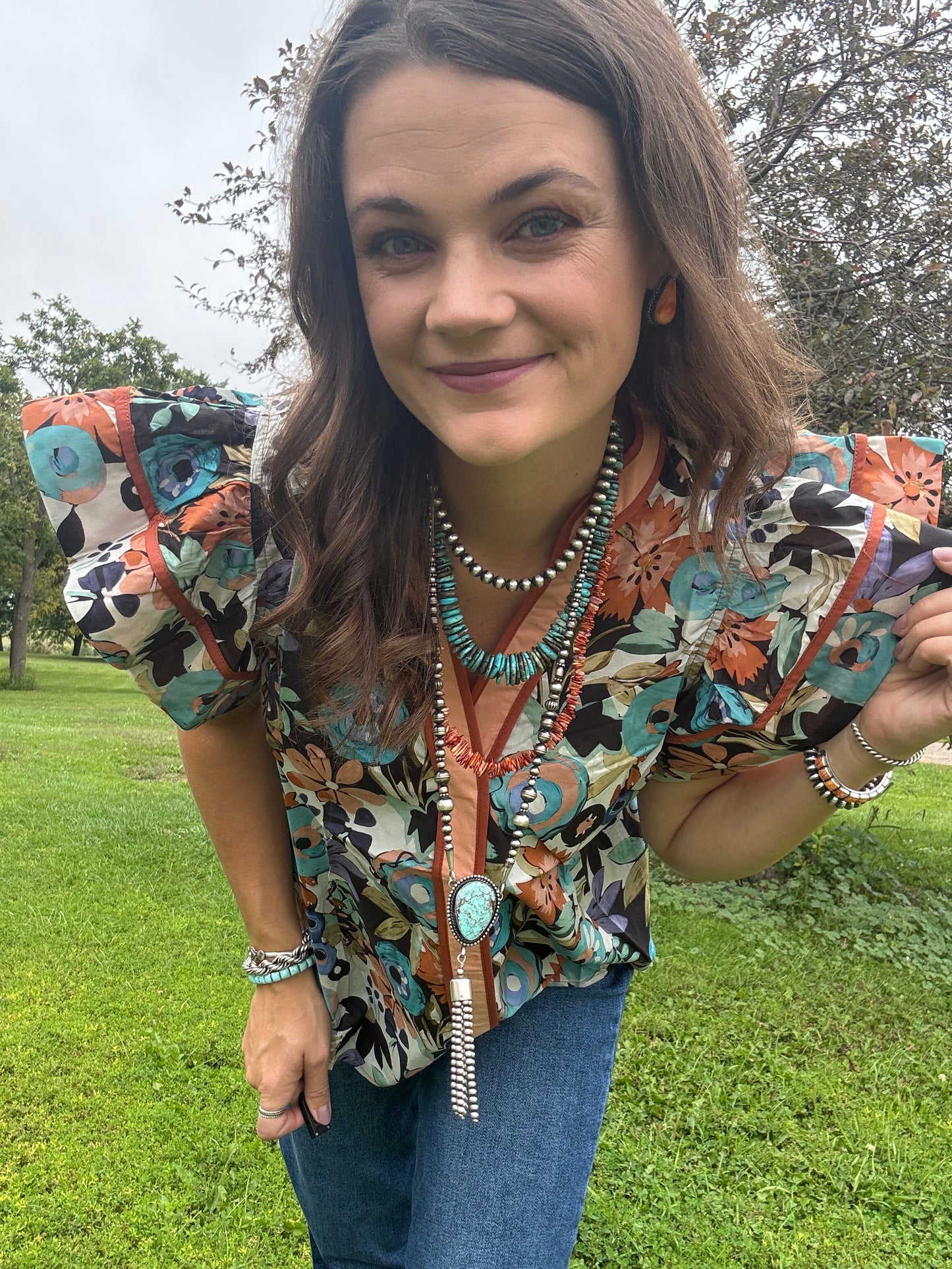 The Apple Cider Blouse