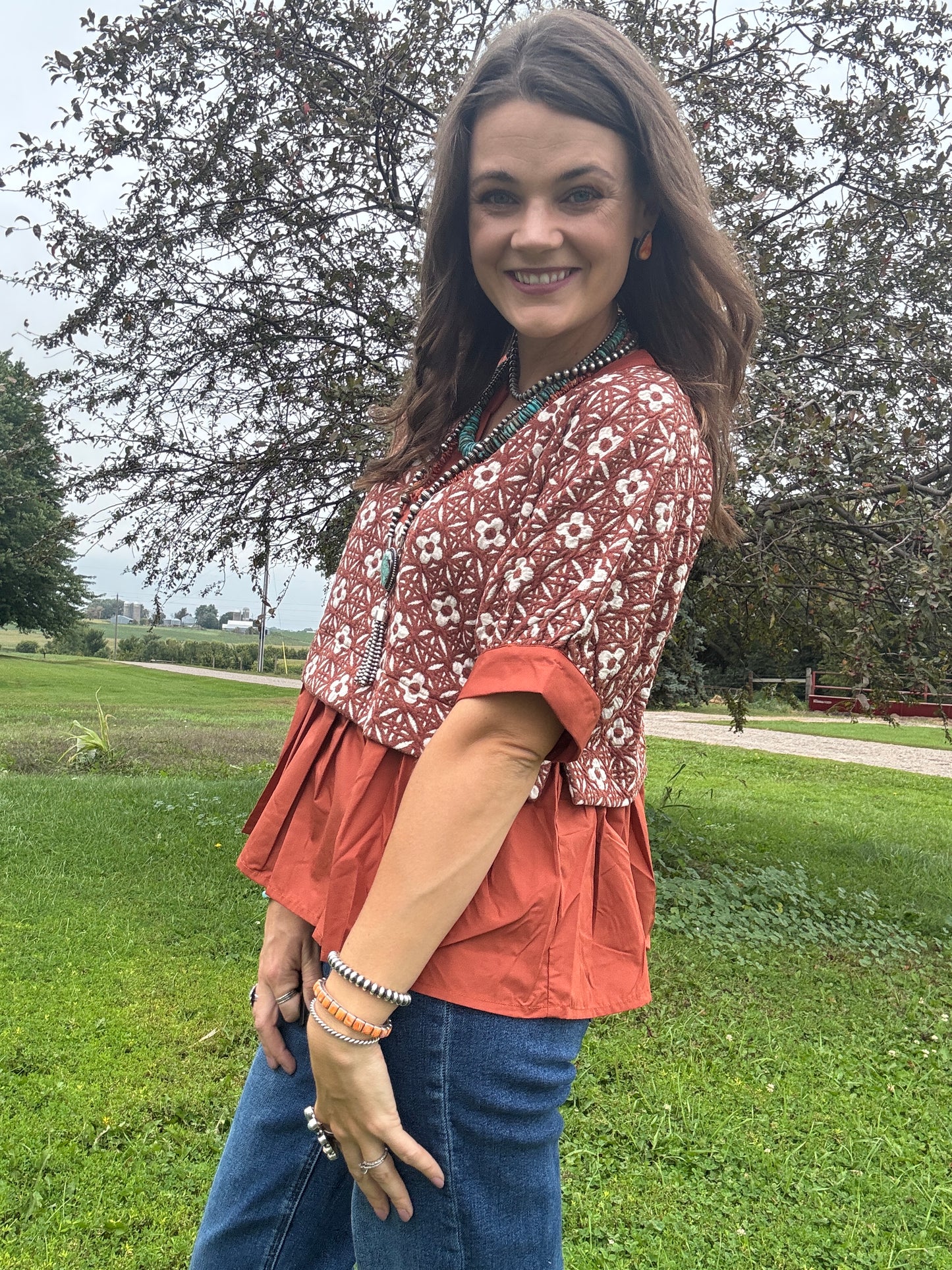The Pumpkin Patch Blouse (Full Size Run)
