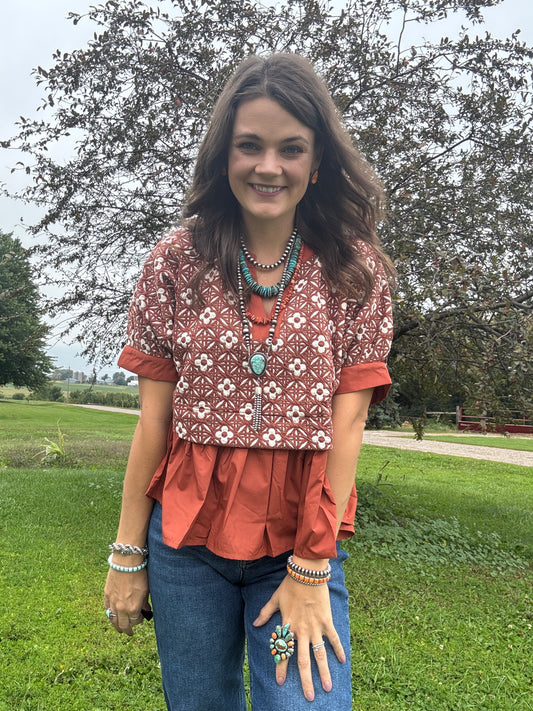 The Pumpkin Patch Blouse (Full Size Run)