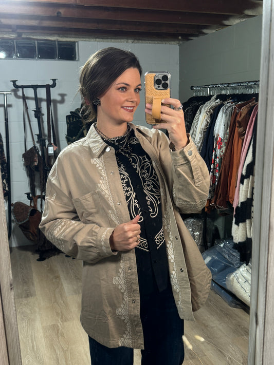 The Sammi Embroidered Jacket