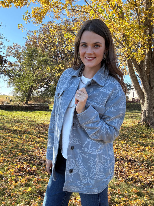 RODEO COTTON SHIRT JACKET