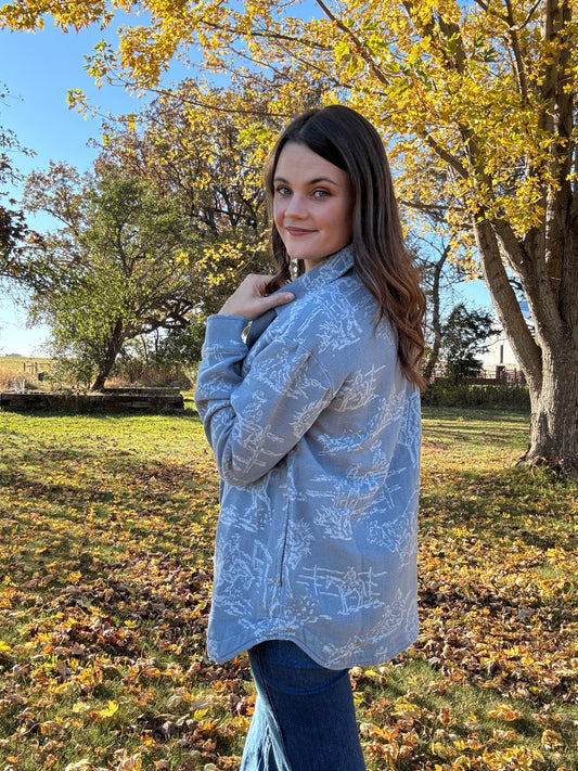 RODEO COTTON SHIRT JACKET