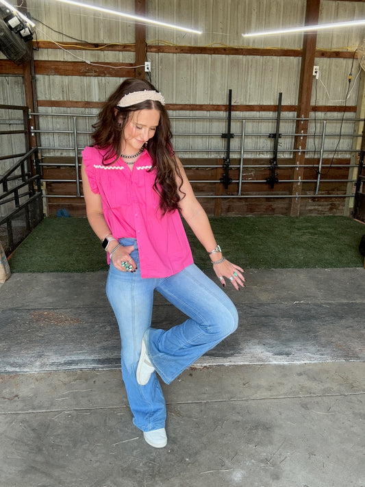 The Barrel Proof Sleeveless Blouse