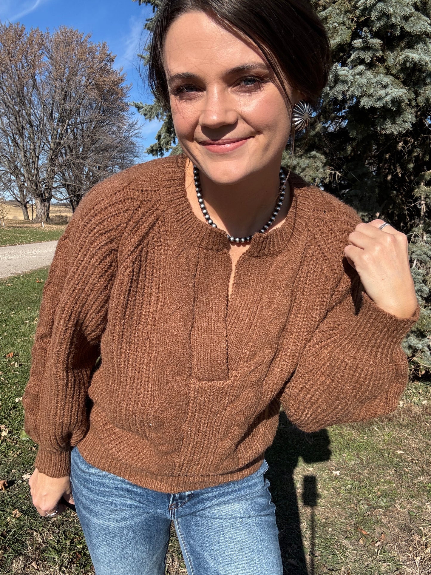 The Perfect Cable Knit Pullover