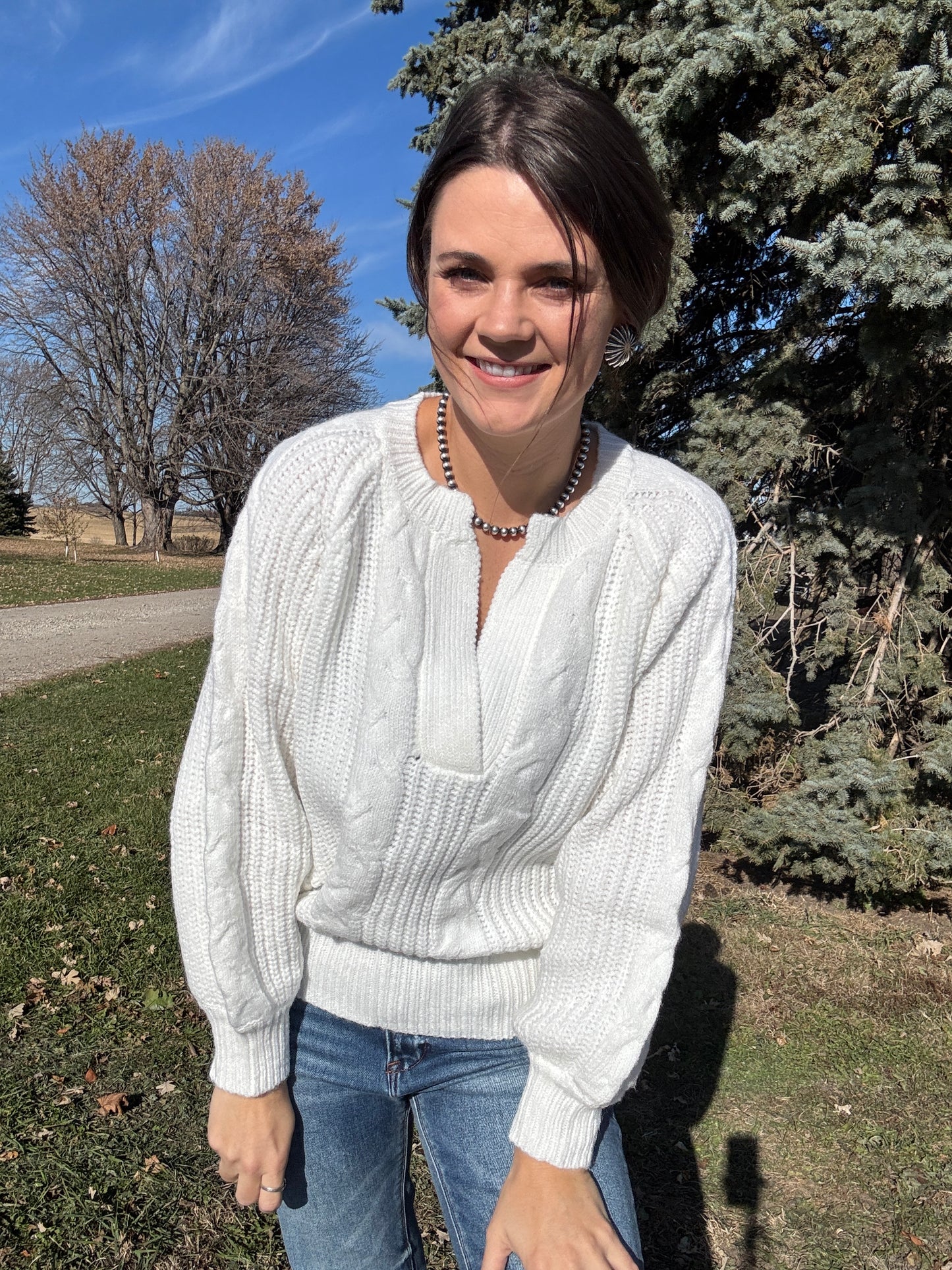 The Perfect Cable Knit Pullover