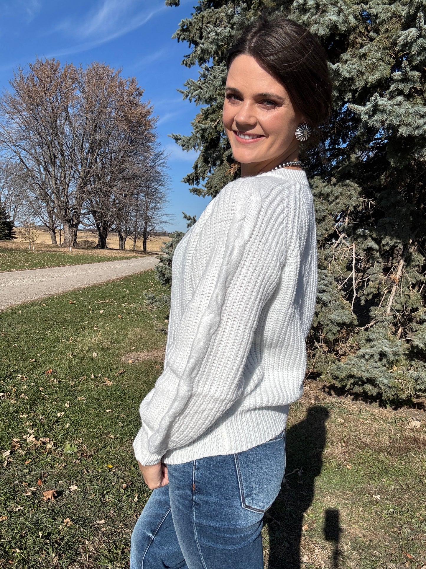 The Perfect Cable Knit Pullover
