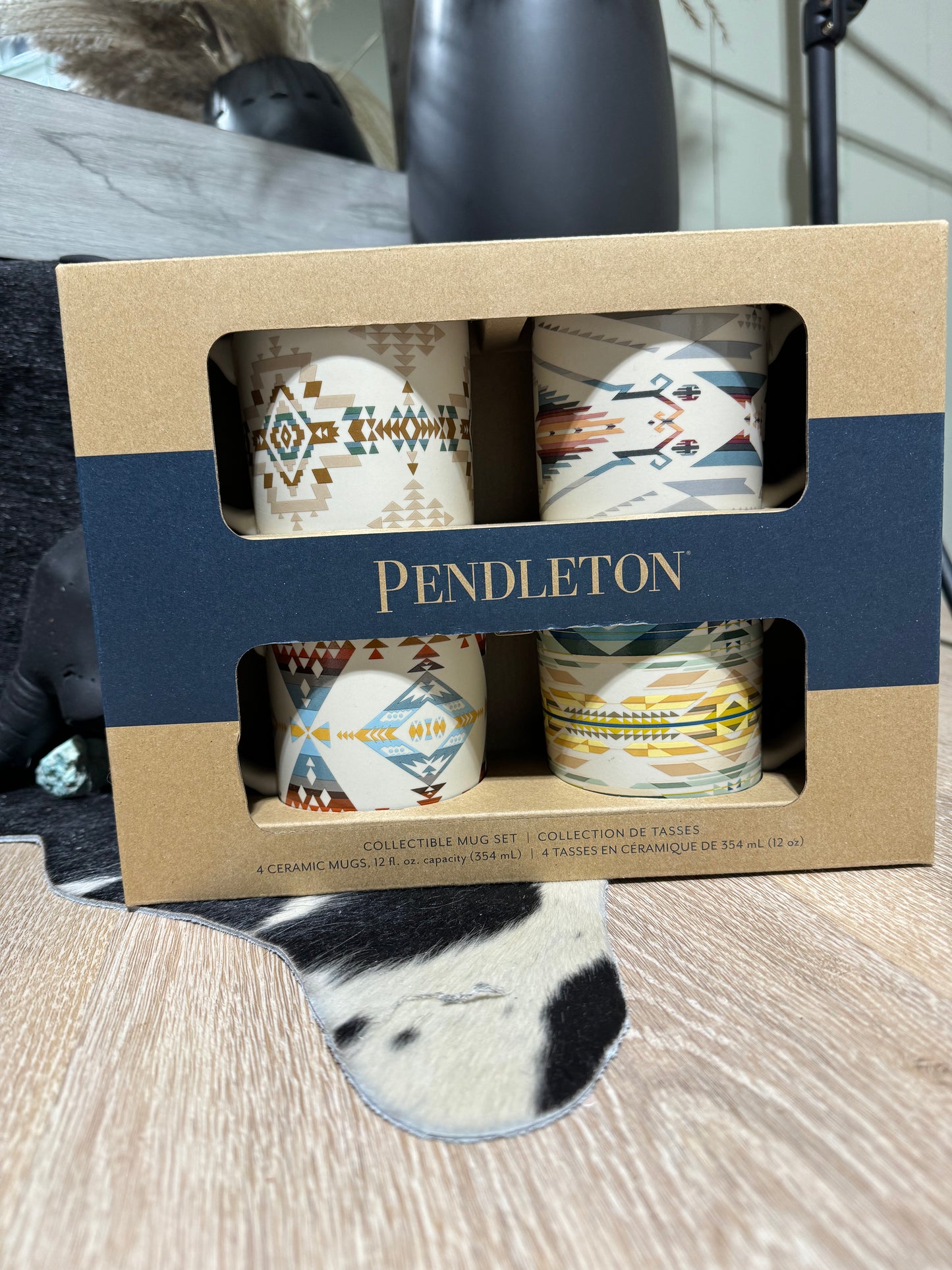 Pendleton High Desert Mugs - Set of Four