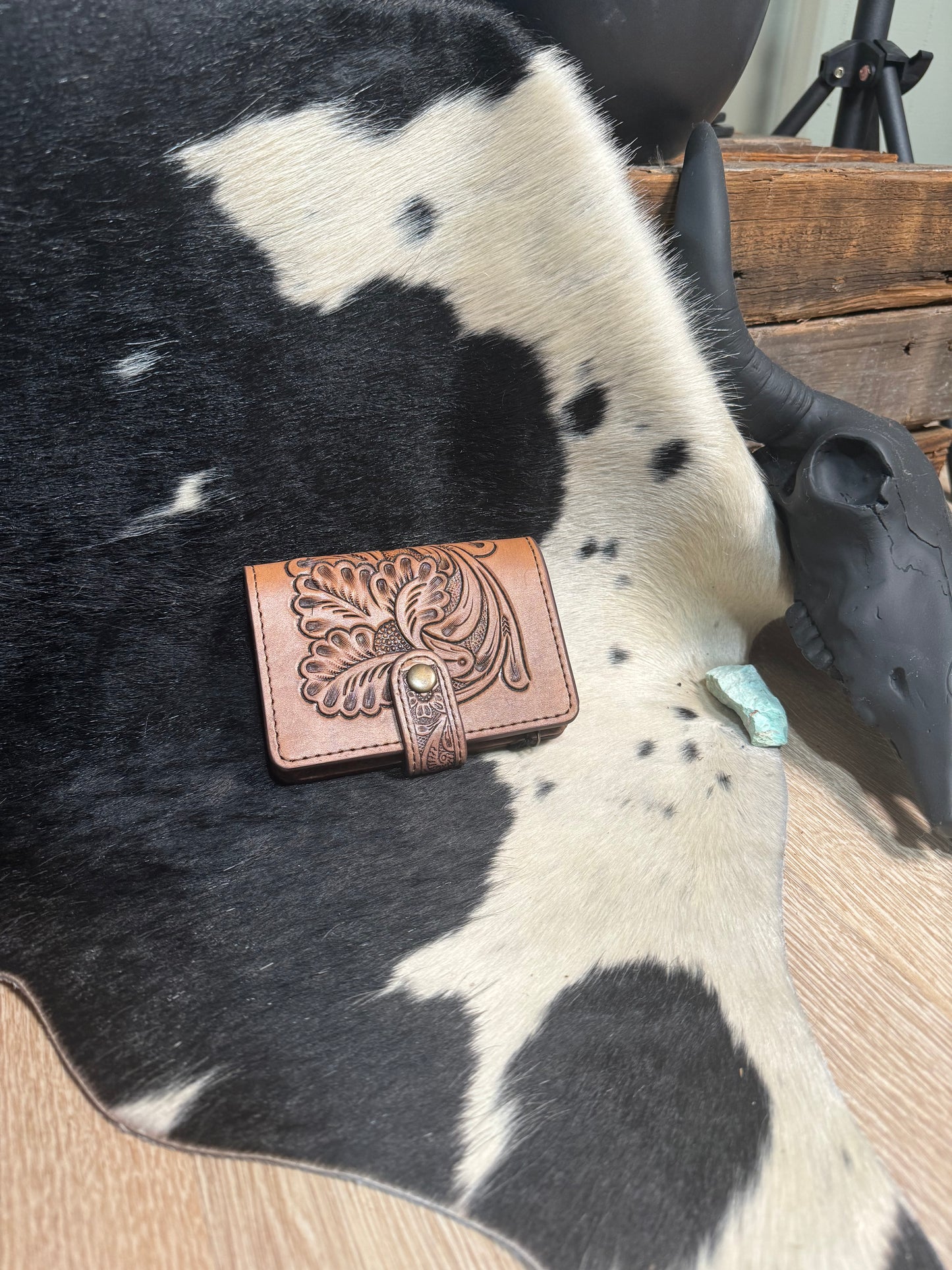 The Korbin Tooled Wallet