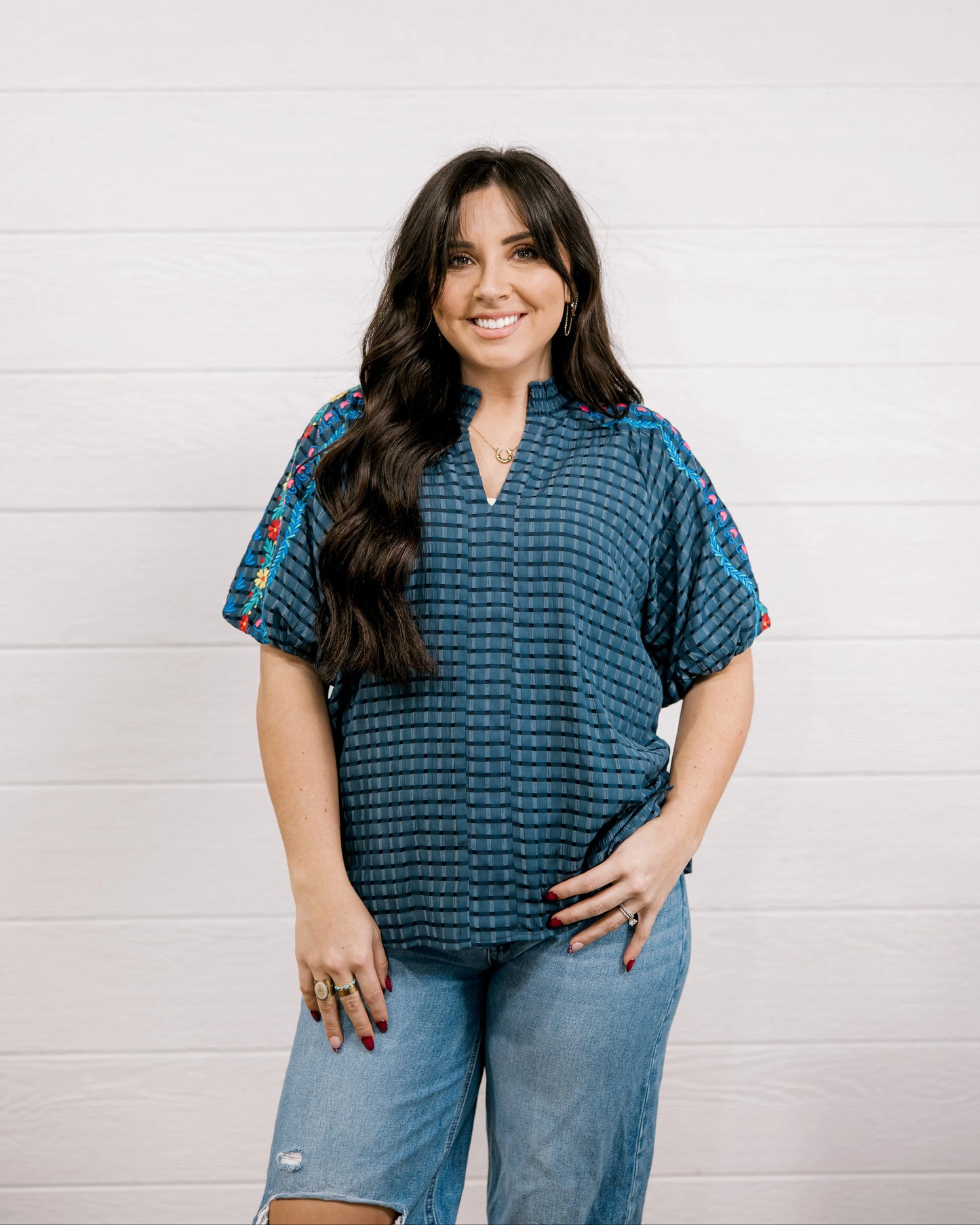 Havannah Top- Navy