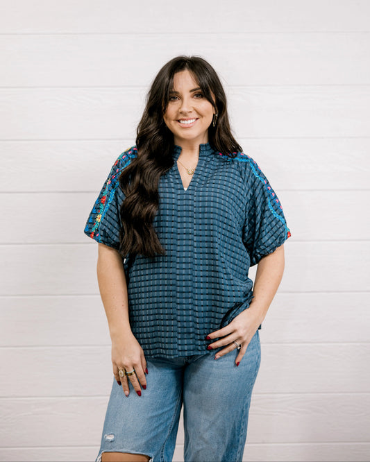 Havannah Top- Navy