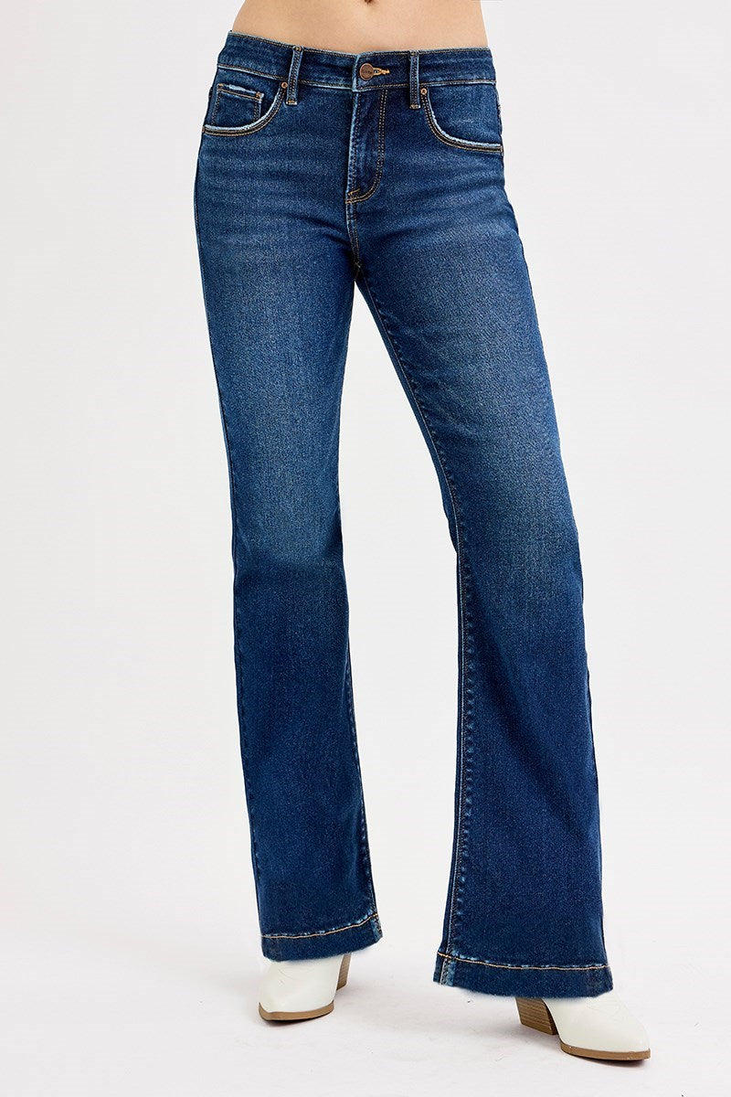 Risen High Rise Trouser Denim