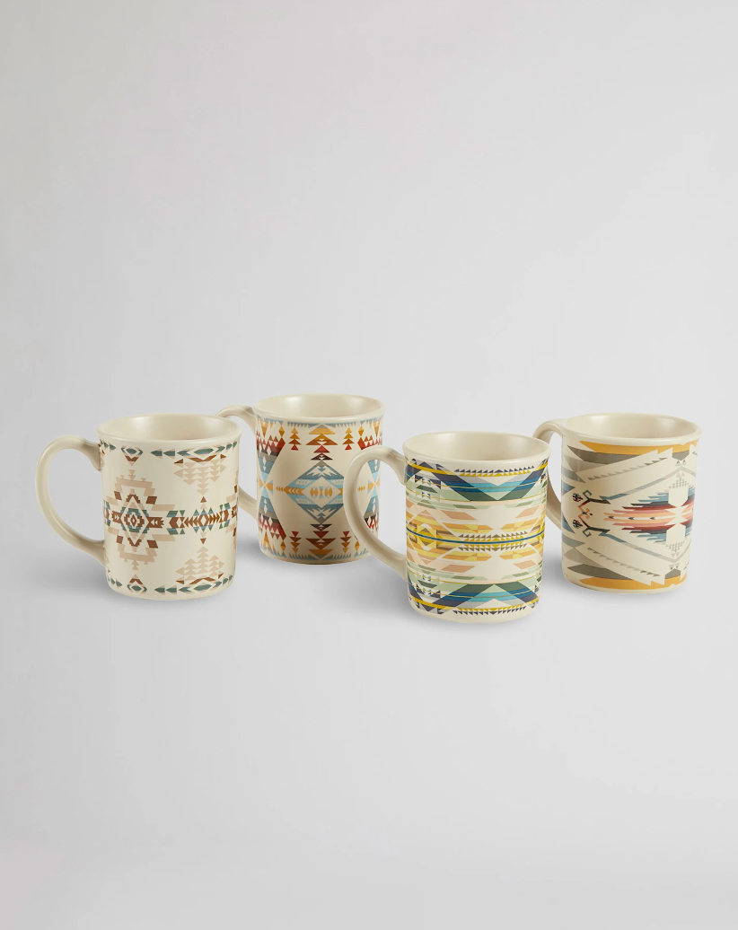 Pendleton High Desert Mugs - Set of Four