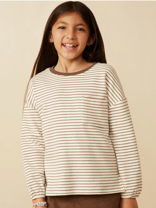 The Easy Stripe Knit Tee