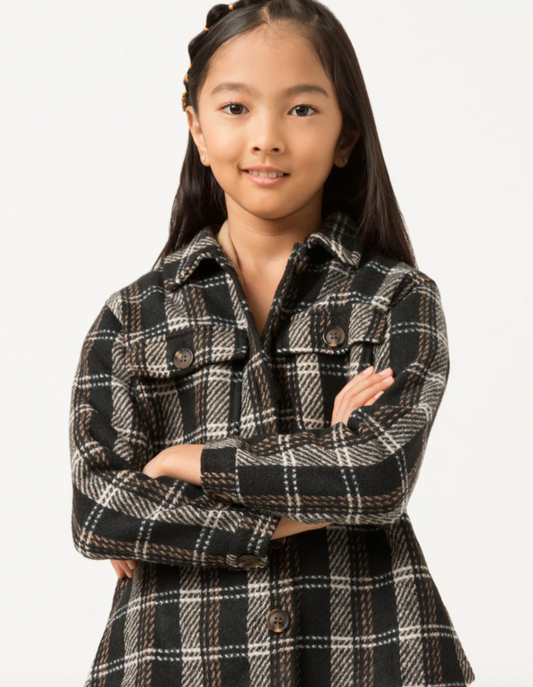 The Penny Plaid Shacket