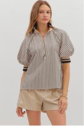 The Always Chic Blouse in Black (Full Size Run)