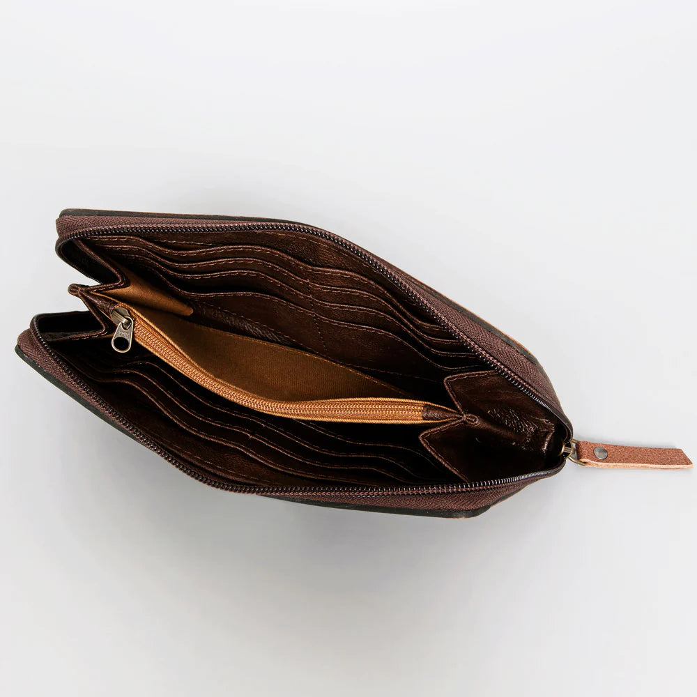 The Kailey - Hand Tooled Wallet