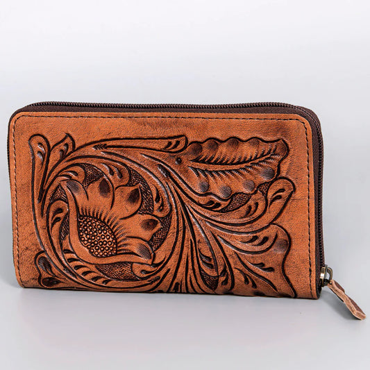 The Kailey - Hand Tooled Wallet